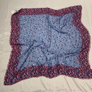 NWT Coach Floral Oversized Square Scarf